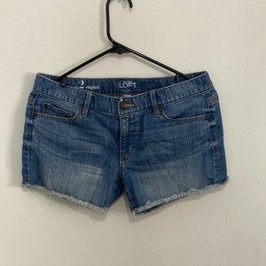 Ann Taylor Loft Jean Shorts